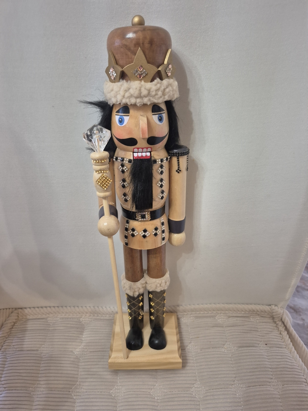 Nutcracker Soldier Decor Brown & Black